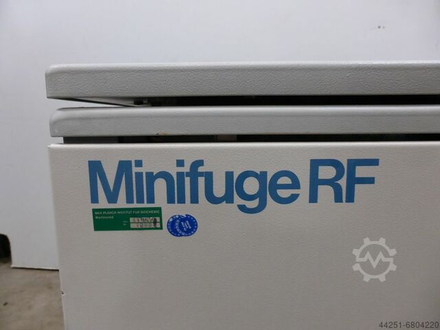 Centrífuga de refrigeración incl. rotor 3360 Heraeus Minifuge RF