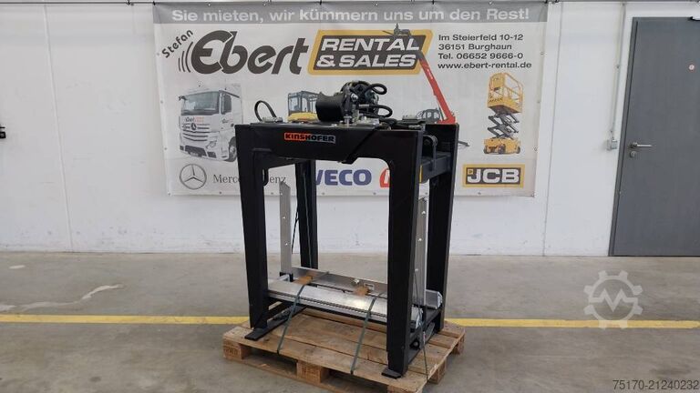 Truck-mounted crane Kinshofer Palettenzange / Zange KM 332 V - 1100 / NEU lagern