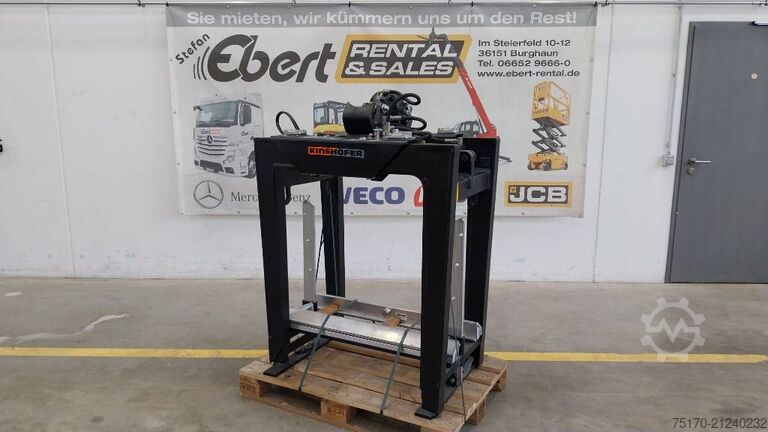 Truck-mounted crane Kinshofer Palettenzange / Zange KM 332 V - 1100 / NEU lagern