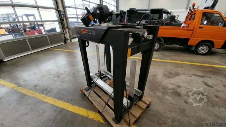 Truck-mounted crane Kinshofer Palettenzange / Zange KM 332 V - 1100 / NEU lagern