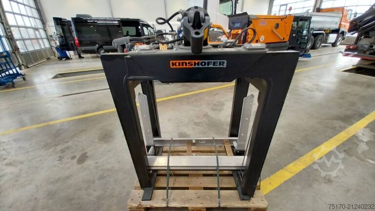 Truck-mounted crane Kinshofer Palettenzange / Zange KM 332 V - 1100 / NEU lagern