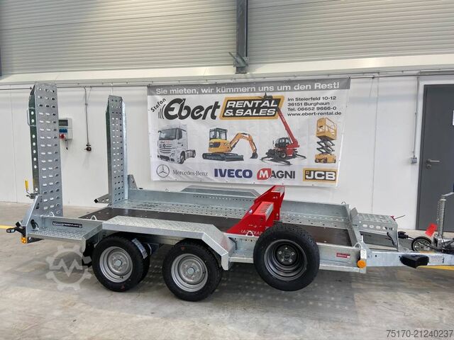 Nizak učitavač Brian James Trailers Cargo Digger Plant 2 / Länge: 3.200mm  / 3.500kg