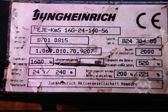 Hydraulikpumpe til el-truck, 24 V, 2 kW Bosch Jungheinrich EJE-KmS