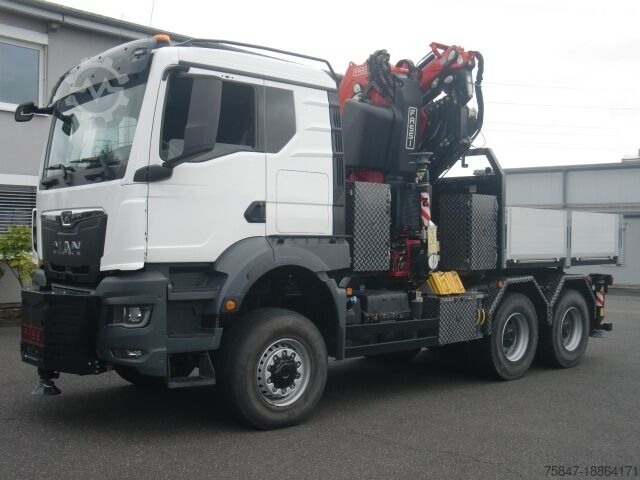 Standaard SZM MAN TGS 33.470 6x6 Fassi F455 RA Winde JIB