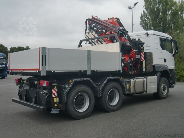 Standaard SZM MAN TGS 33.470 6x6 Fassi F455 RA Winde JIB