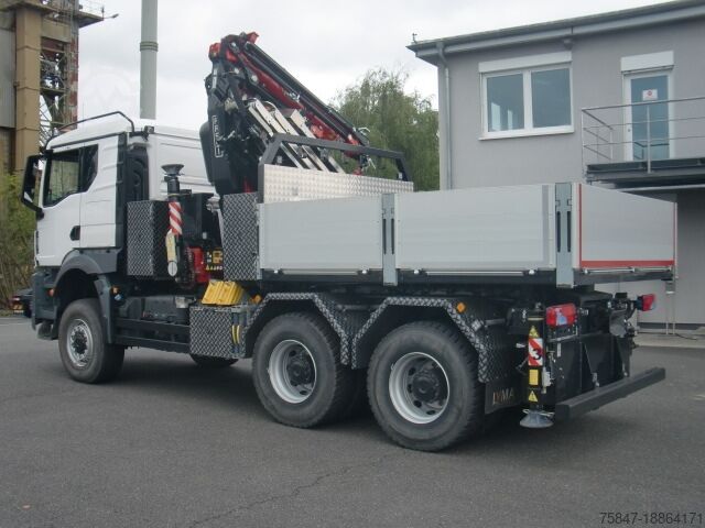 Standaard SZM MAN TGS 33.470 6x6 Fassi F455 RA Winde JIB