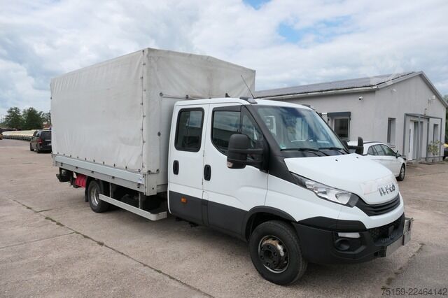 Furgone centinato iveco Daily 70C18H D70C DoKa LBW Klima Tempomat Standheizung COC