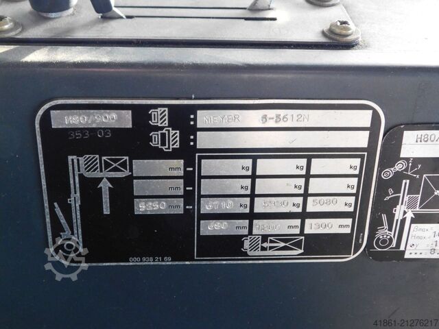 Gas forklift truck LINDE H 80T-900-03