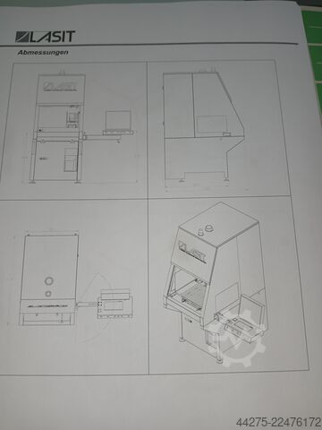 Láser de fibra Lasit Scriptograph CompactMark G 5Fly Kurzplus