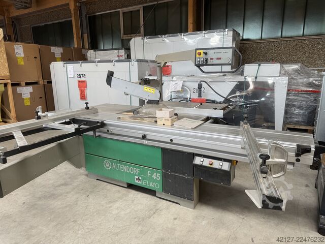 Συρόμενο επιτραπέζιο πριόνι με σκόρερ Altendorf F 45 Elmo II - 3,4 m Wagenlänge
