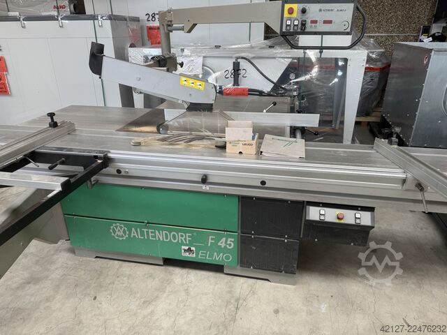 Συρόμενο επιτραπέζιο πριόνι με σκόρερ Altendorf F 45 Elmo II - 3,4 m Wagenlänge