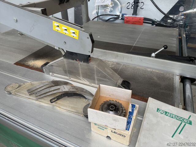 Συρόμενο επιτραπέζιο πριόνι με σκόρερ Altendorf F 45 Elmo II - 3,4 m Wagenlänge