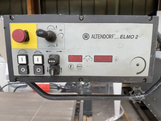 Συρόμενο επιτραπέζιο πριόνι με σκόρερ Altendorf F 45 Elmo II - 3,4 m Wagenlänge