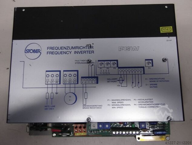 Frekvenční měnič 1,5 kW Stöber FBW1030