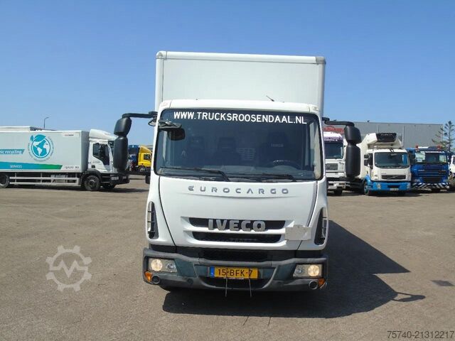 Gesloten bak Iveco ML 75 E18 + MANUAL + EURO 5