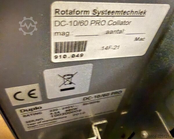 Dokumentumkészítő rendszer Duplo 3500