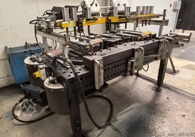 Masă cu sistem de perforare modulară Siegmund System-Lochrastertisch