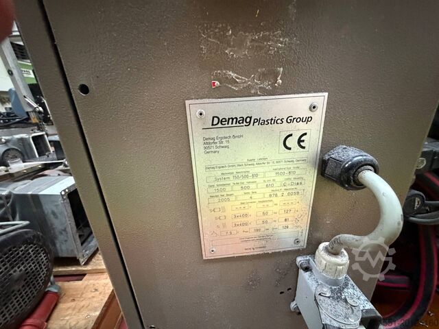 Sprøjtestøbemaskiner DEMAG 150-610. System NC4