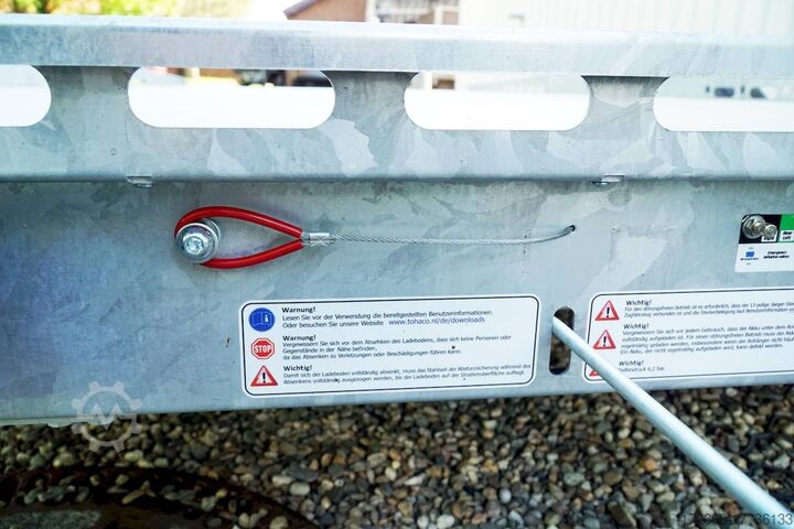 Biltransportör TOHACO AA235/4520 ALUB. FUNK 458X200CM 3500KG