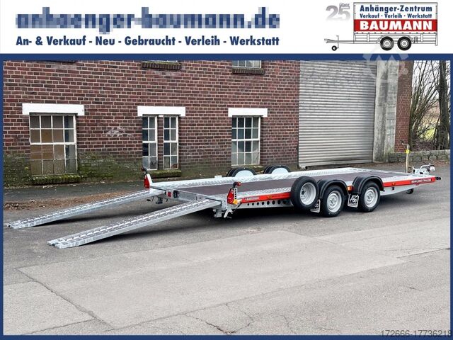 Autotransporter Brian James Trailers A4 125-2323 TRANSPORT ROT 450X200CM 2600KG