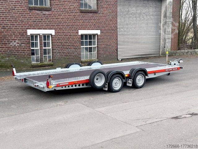 Autotransporter Brian James Trailers A4 125-2323 TRANSPORT ROT 450X200CM 2600KG