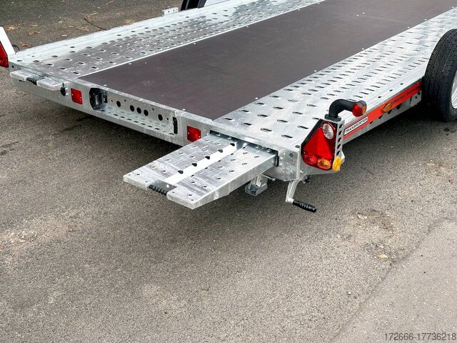 Autotransporter Brian James Trailers A4 125-2323 TRANSPORT ROT 450X200CM 2600KG
