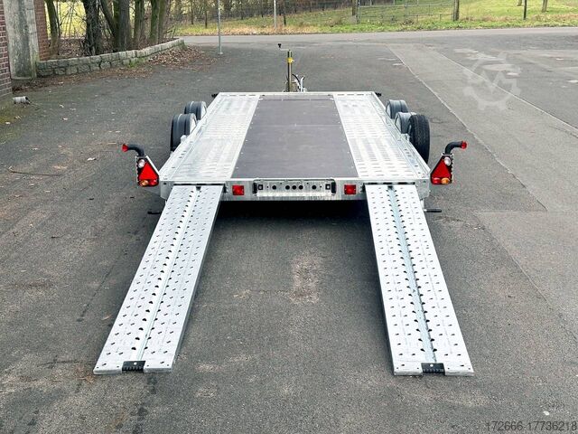 Autotransporter Brian James Trailers A4 125-2323 TRANSPORT ROT 450X200CM 2600KG