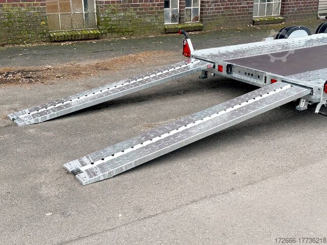 Autotransporter Brian James Trailers A4 125-2323 TRANSPORT ROT 450X200CM 2600KG
