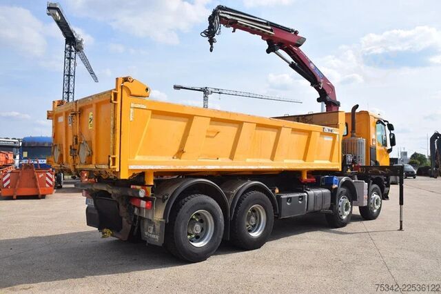 Kipper Renault C430 Tipper + Crane HMF