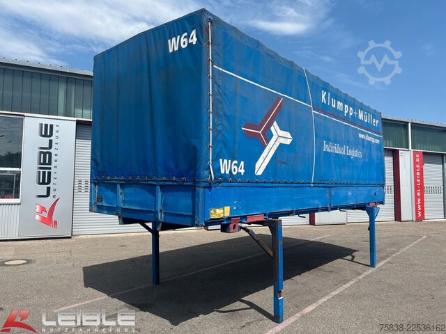 Wissellaadbak oplegger  *Wechselbrücke*Pritsche+Plane*Bordwände*40m³
