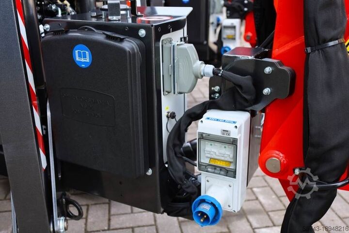 Scharnierende telescopische hoogwerker PLATFORM BAS Spider 18.90 PRO CE Declaration, Vali