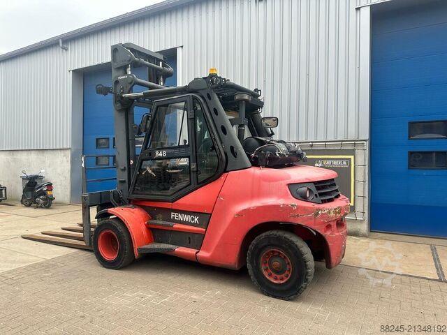 VS-22557 LPG Gabelstapler Linde H80T DUO Palette LINDE H80T