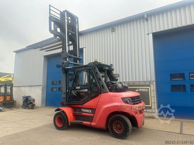 VS-22557 LPG Gabelstapler Linde H80T DUO Palette LINDE H80T