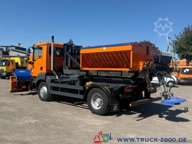 Spezial-LKW MAN TGM 15.250 4x4 Winterdienst Streuer & Schild