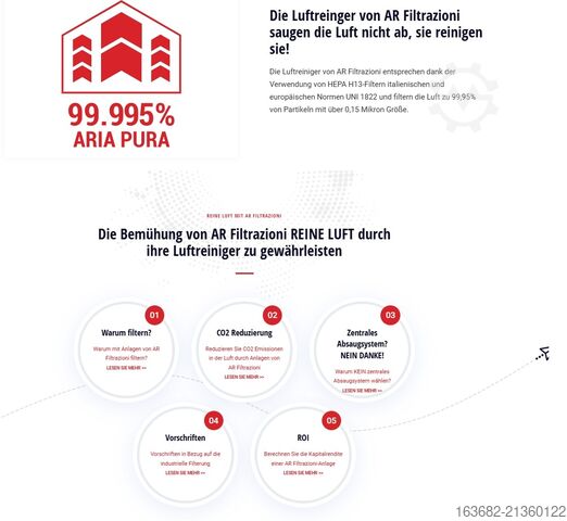 Modèle AR Filtrazioni ARNO 2VFA_YB d'occasion, année 2018 (numéro interne 231086) AR FILTRATIONI ARNO 2
