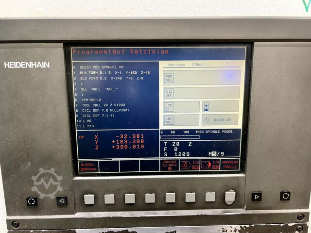 Vertikalni obradni centar BRIDGEPORT VMC 1000