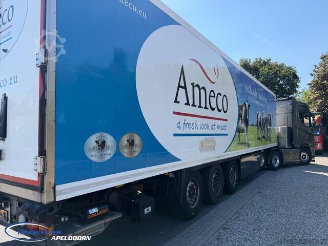 BE semi-trailer Krone N/A Thermo King SLX  SAF assen met Liftas Dholl...