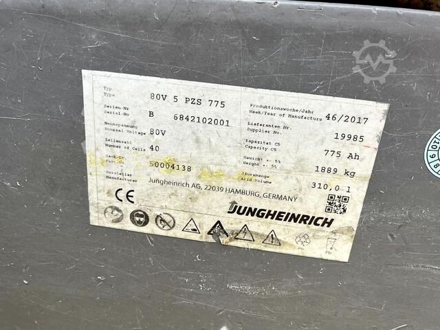 Elektrische vorkheftruck met 4 wielen Jungheinrich EFG 430