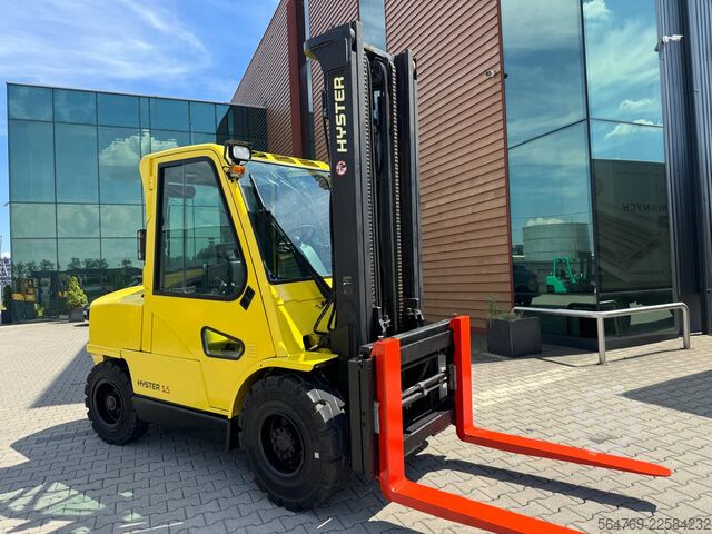 Wózek widłowy Hyster H 5.5 XM // Full cabin // Only 6135 hour
