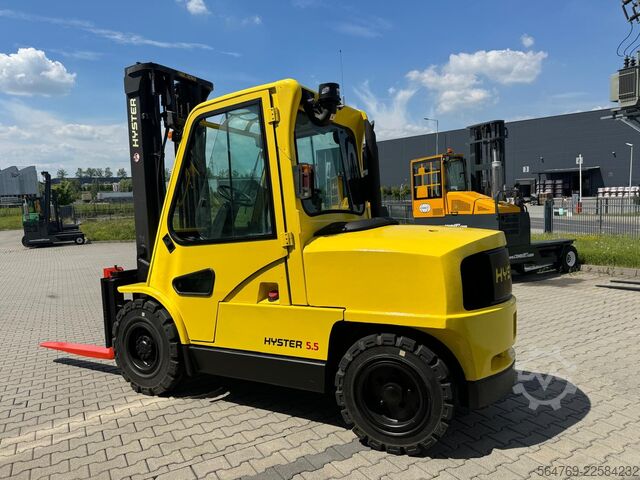 Wózek widłowy Hyster H 5.5 XM // Full cabin // Only 6135 hour