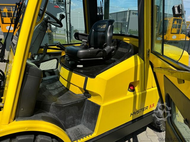 Wózek widłowy Hyster H 5.5 XM // Full cabin // Only 6135 hour
