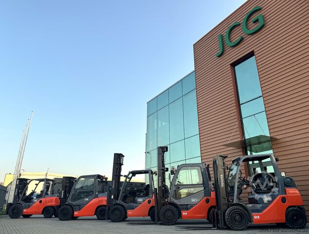 Wózek widłowy Hyster H 5.5 XM // Full cabin // Only 6135 hour