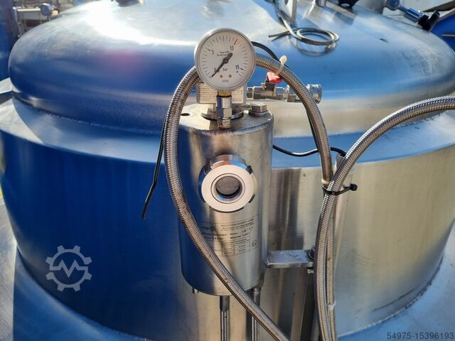 Verwarmbaar/koelbaar vacuüm-/drukvat Hermann Waldner GmbH 4330