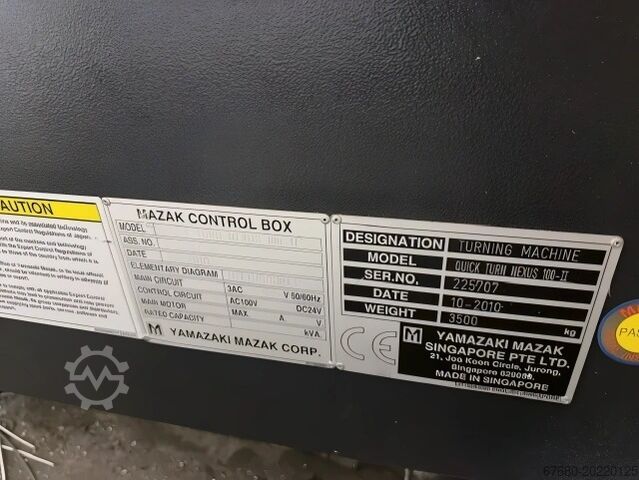 Torno CNC Mazak QTN-100-II
