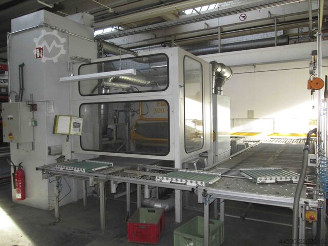 Plåtkantavgradningsmaskin Fladder Danmark A/S 300/Gyro 1300 VAC