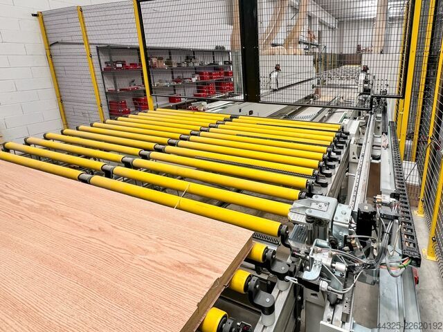 Kantputs- och kantbearbetningsanläggning för dörrar FERWOOD CUSTOMIZED FW-SB DOORFLEX U-LINE