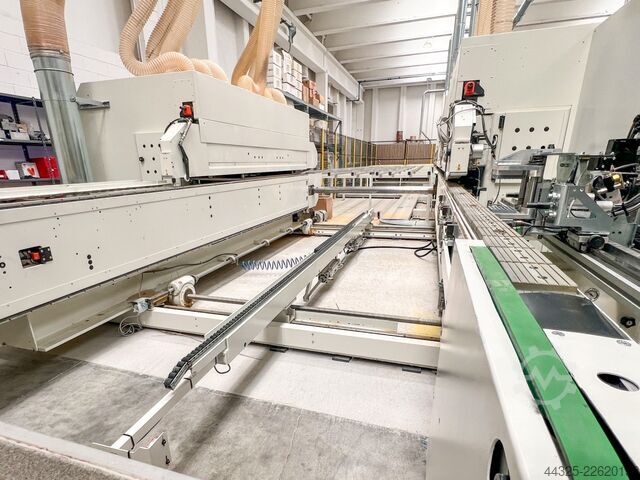 Kantputs- och kantbearbetningsanläggning för dörrar FERWOOD CUSTOMIZED FW-SB DOORFLEX U-LINE