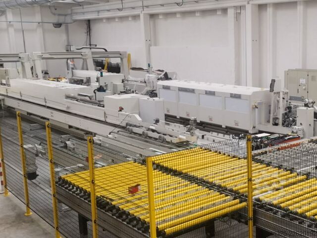 Kantputs- och kantbearbetningsanläggning för dörrar FERWOOD CUSTOMIZED FW-SB DOORFLEX U-LINE