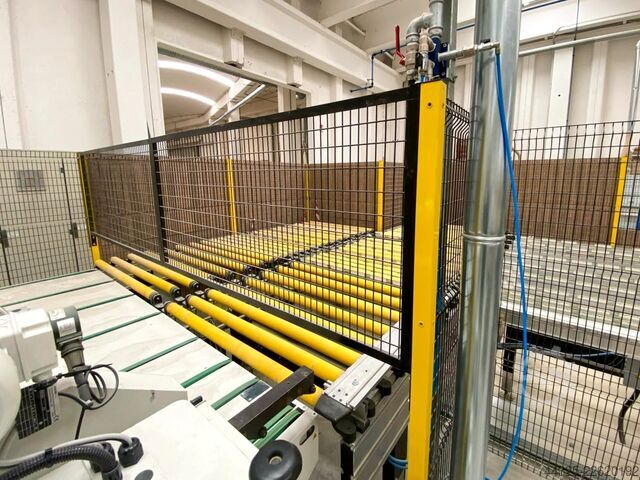 Kantputs- och kantbearbetningsanläggning för dörrar FERWOOD CUSTOMIZED FW-SB DOORFLEX U-LINE
