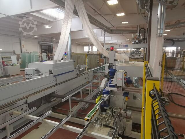 Instalação de refilagem e acabamento de bordas para portas FERWOOD CUSTOMIZED FW-SB DOORFLEX LINE
